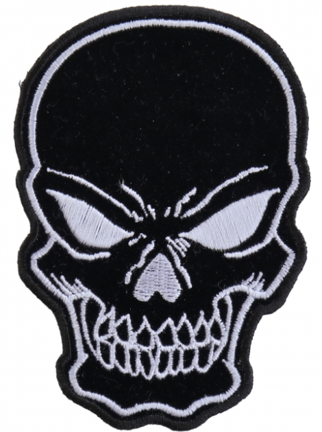 Skull Patch Black